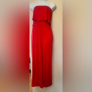 Red jumpsuit NEVER WORN